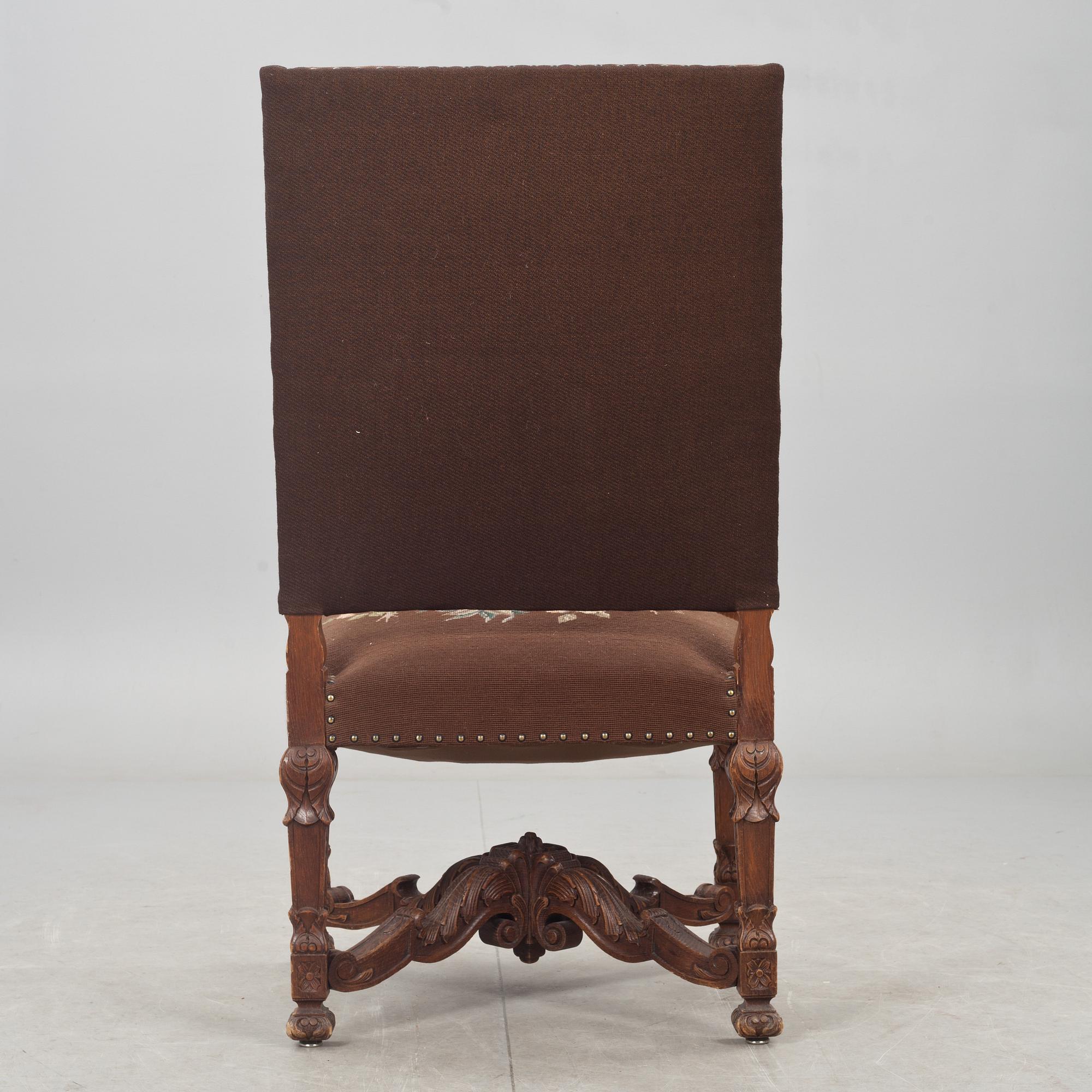 KARMSTOL, barockstil, 1900-tal.
