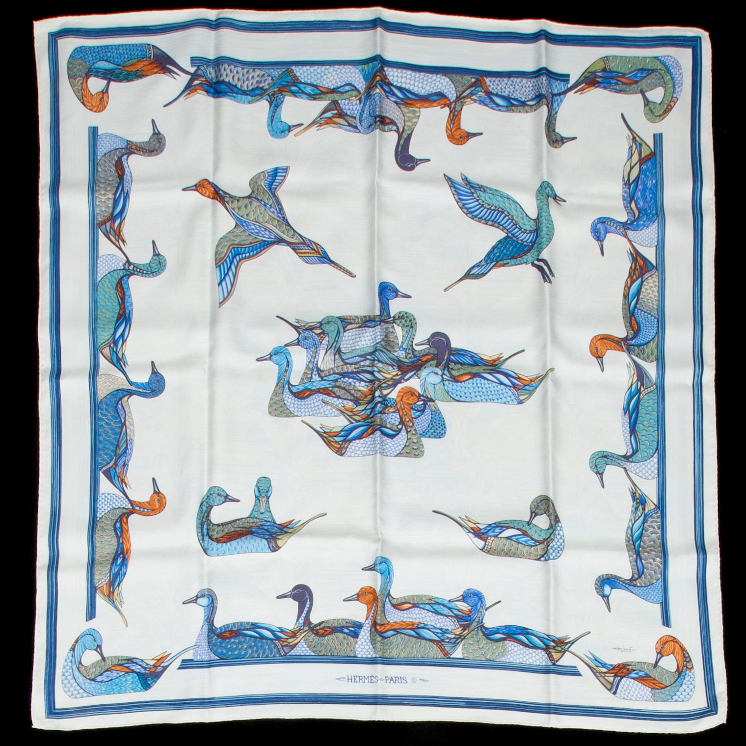 SCARF, "La Mare aux Canards", Hermès.