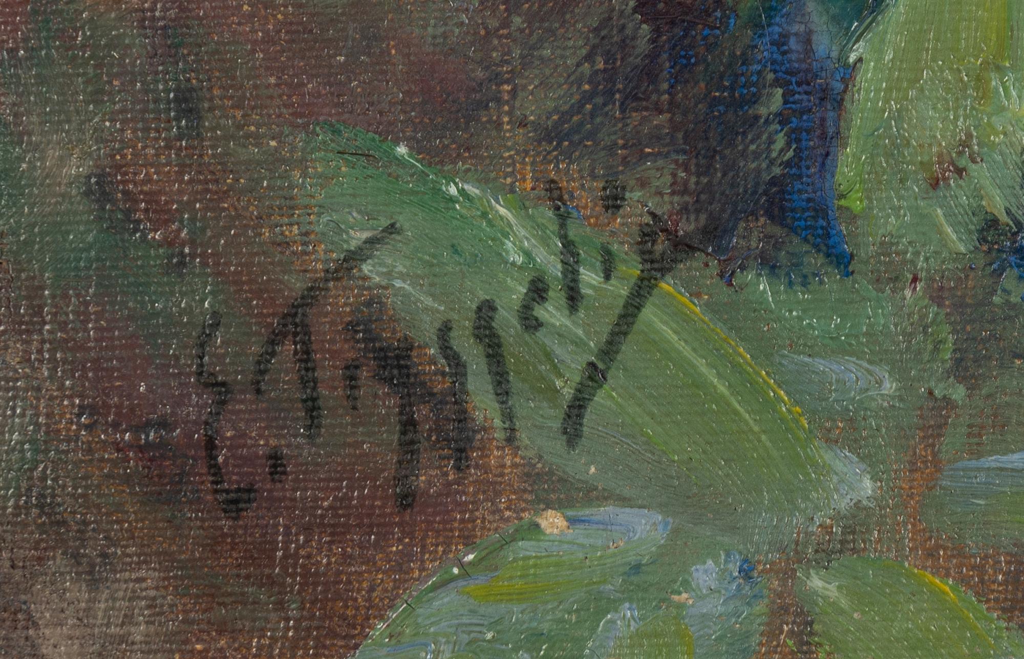 Erik Tryggelin, Flowers on the beach.