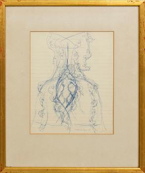 Max Walter Svanberg, ink signed and dated 59.