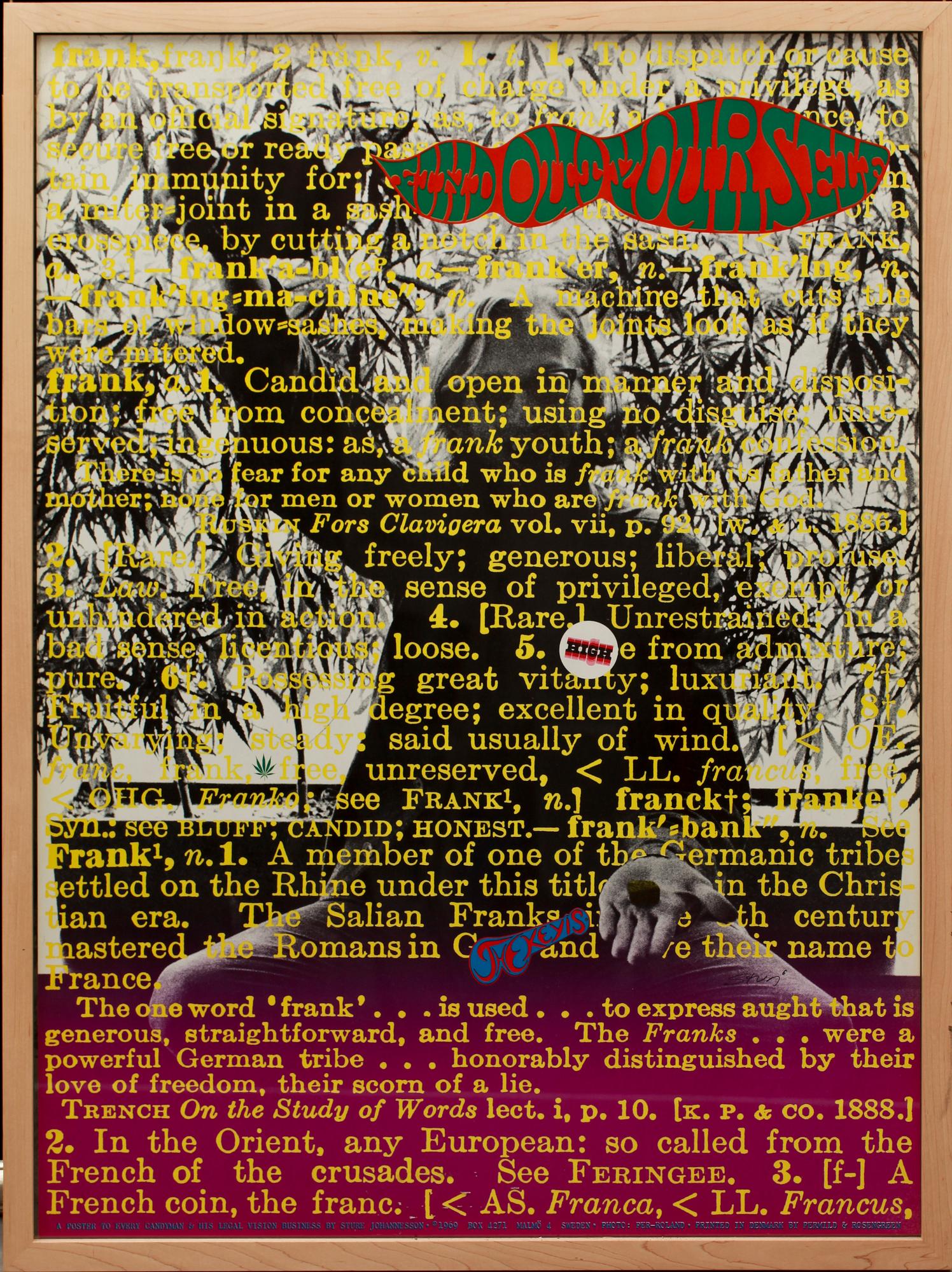 AFFISCHER, 3 st. STURE JOHANNESSON. Permild & Rosengreen.