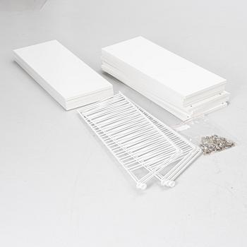 Nils Strinning, shelving system, "String/BFB Shelf", String Design AB, 2000s.