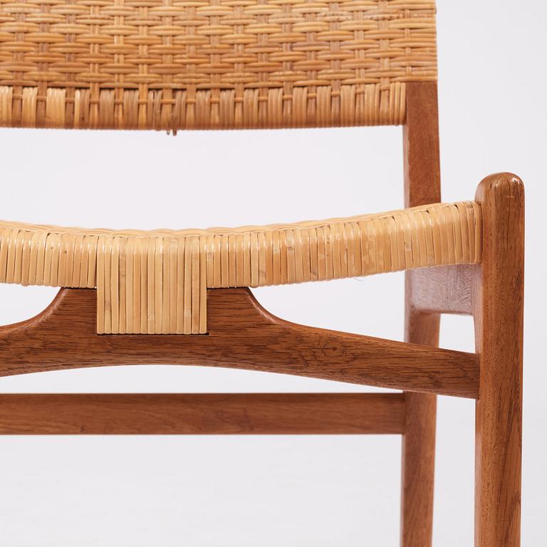 Hans J. Wegner, 6 stolar "CH31", Carl Hansen & Son, Danmark 1950-tal.