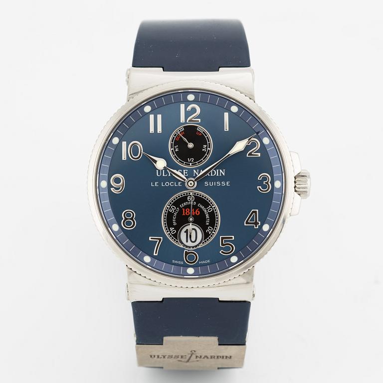 Ulysse Nardin, Marine Chronometer, wristwatch, 40 mm.