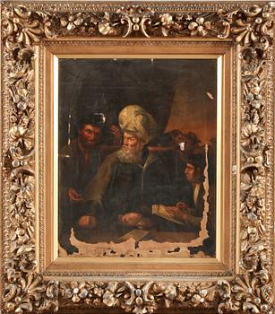 OKÄND KONSTNÄR, olja på duk, 1800-tal.