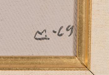 Lasse Marttinen, oil on canvas, signed and dated -69.