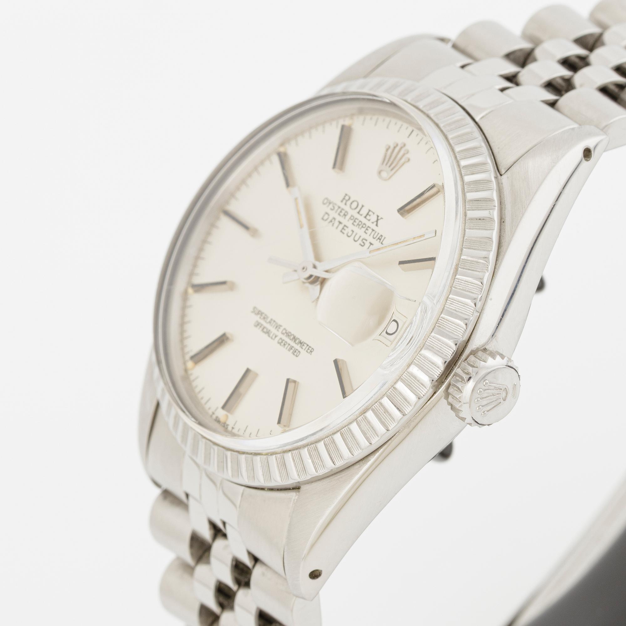 Rolex, Datejust, wristwatch, 36 mm.