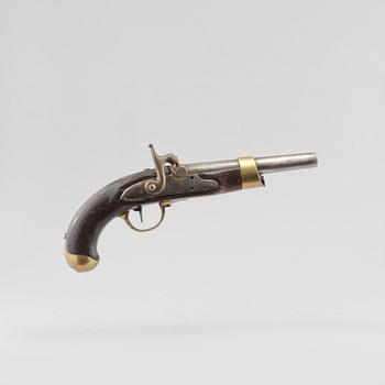 SLAGLÅSPISTOL, "Pistolet modèle An XIII", Frankrike, 1800-talets första hälft.