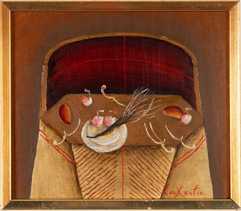 Constantin Pacea, Komposition med dukat bord.