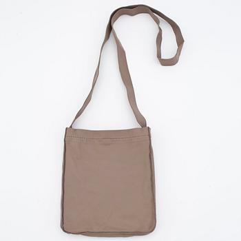 HERMÈS, a small veau swift etoupe shoulder bag.
