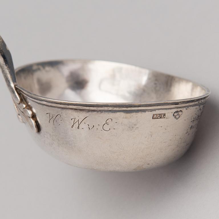 A FINNISH SILVER LADDLE, Anders Christian Levon (1783-1817), Turku before 1809.