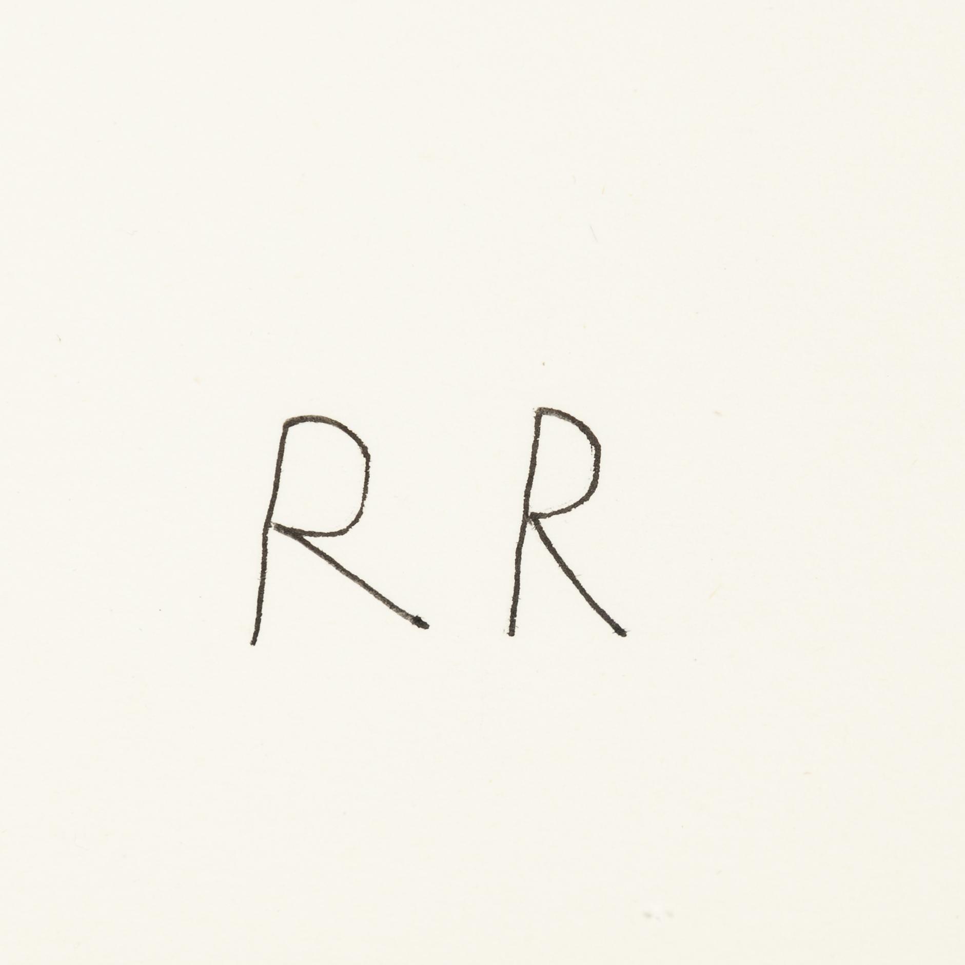 Roger Risberg, indian ink drawing, signed. Executed in 2008.