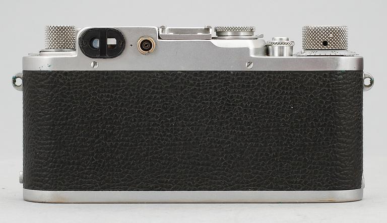 KAMERA, Leica IIIf, nr. 638458, Wetzlar, Tyskland, 1952-53.