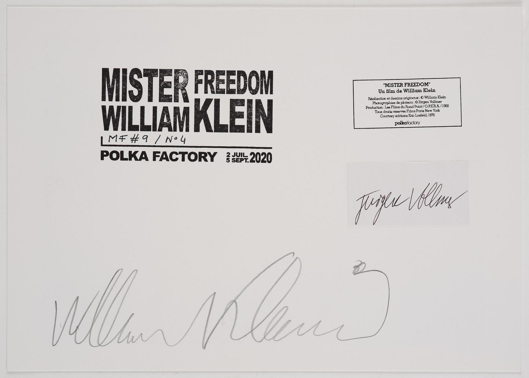 William Klein, ”Mister Freedom koffert - full set edition”, 2020.