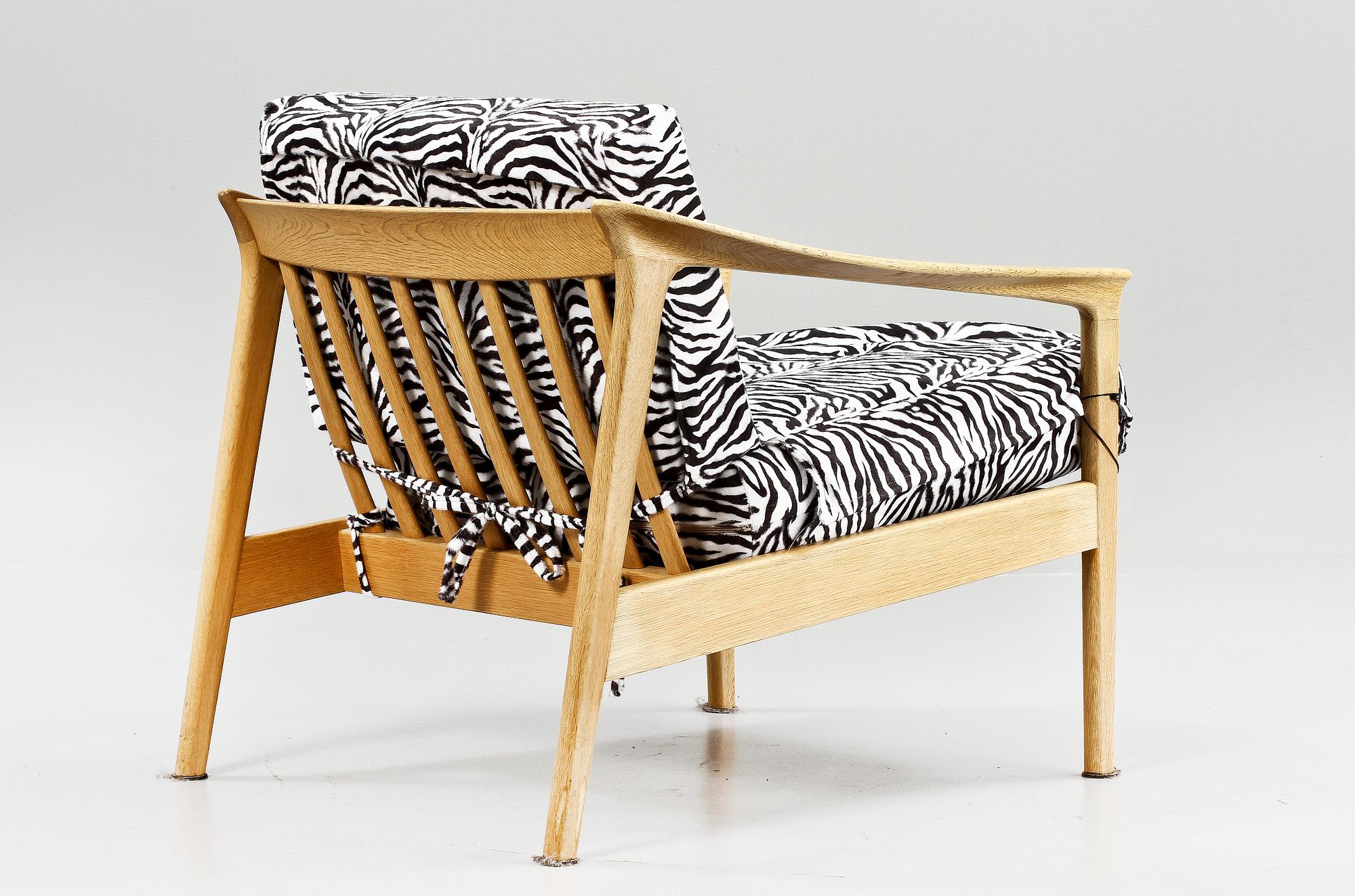 FÅTÖLJ, Folke Olsson, Bodafors, 1960-tal.