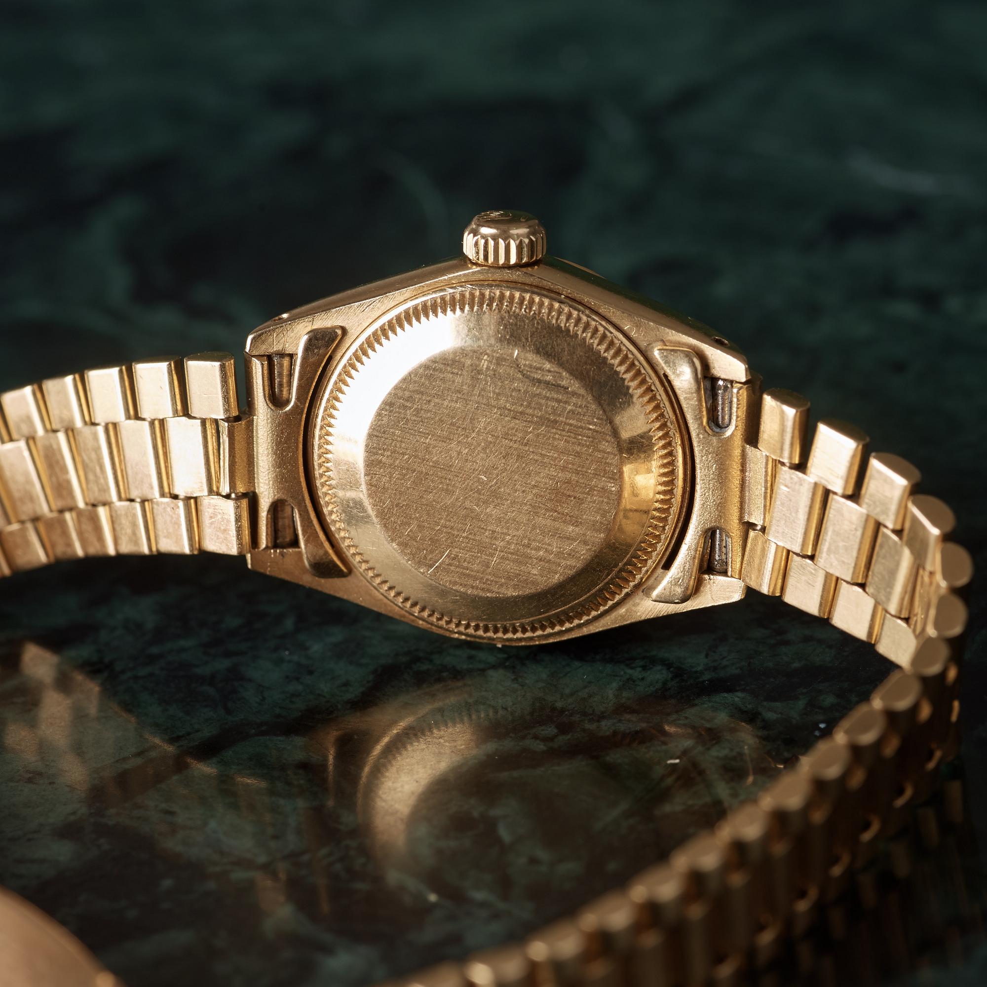 ROLEX, Oyster Perpetual, Datejust, Chronometer, "Bark Finish", wristwatch, 26 mm,