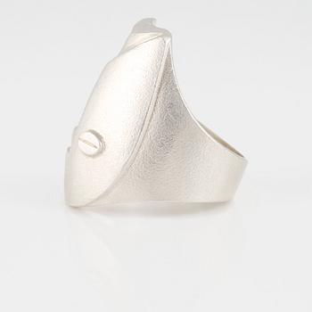 RING, sterlingsilver, Björn Weckström, Lapponia, 2003. Vikt 16,1 gram.