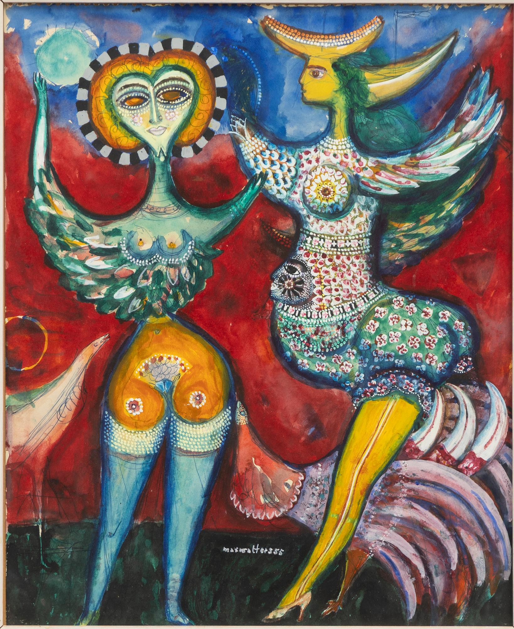 Max Walter Svanberg, "Sällsamma röresler".
