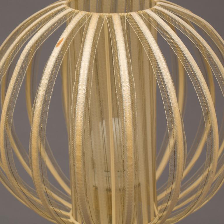 BORDSLAMPA, 1900-talets andra hälft.