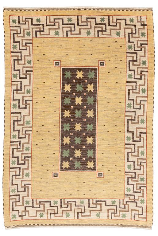 Märta Måås-Fjetterström, A carpet, "Il Greco", knotted pile, ca 302 x 213 cm, signed MMF.