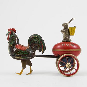 A Lehmann tinplate "Duo 722" Germany. In production 1918-45.