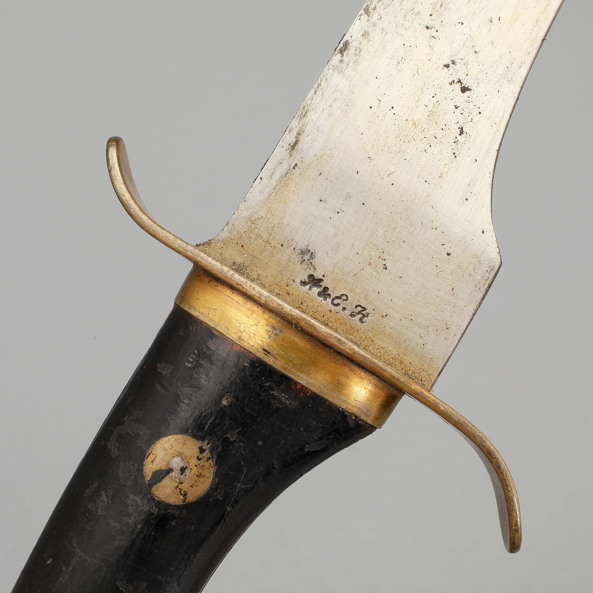 FASKINKNIV, modell m/1848.