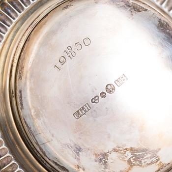 A silver price cup by CG Hallberg, Stockholm 1946.