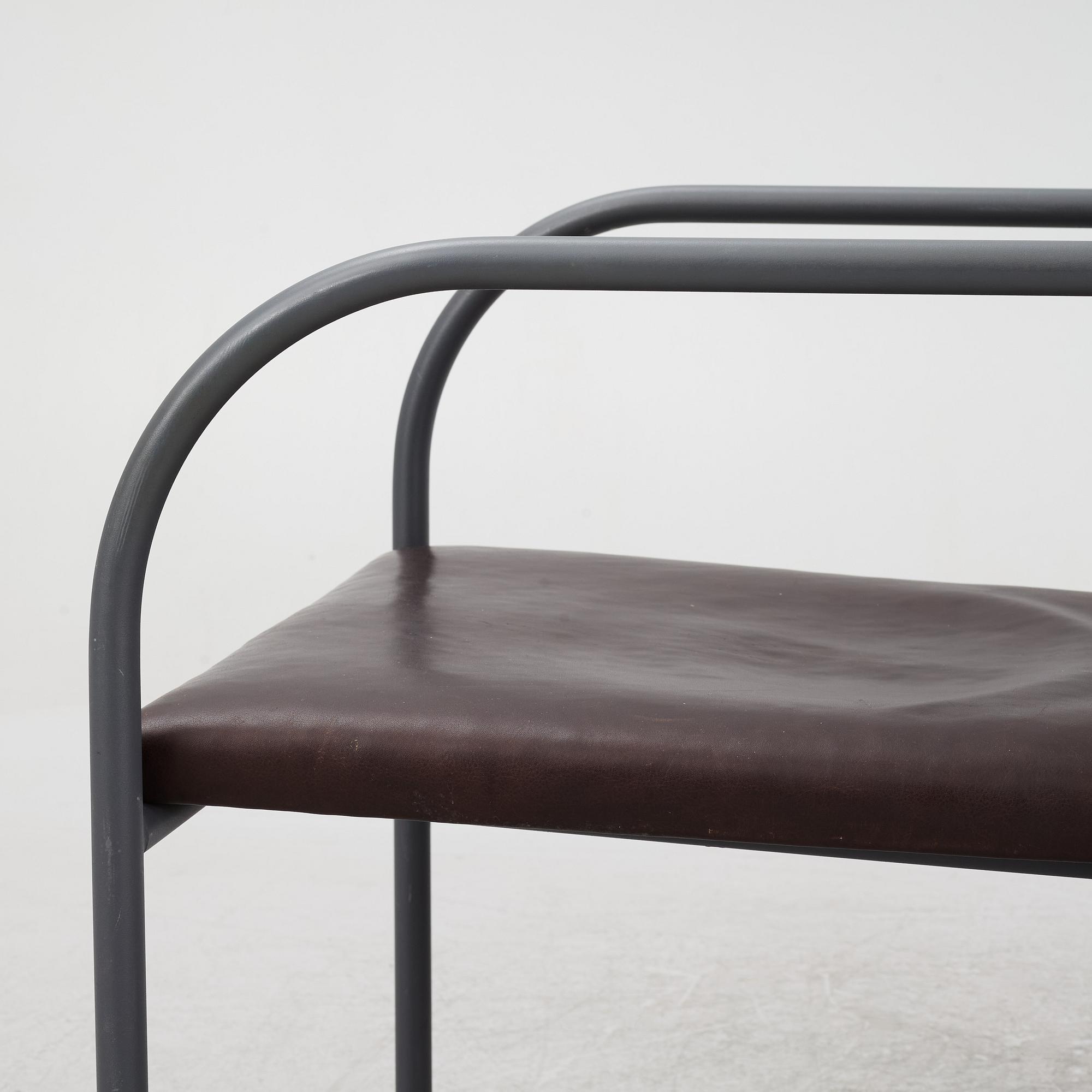 Jonas Bohlin, a pair of 'Skeppsholmen' armchairs, Jonas Bohlin Design AB.