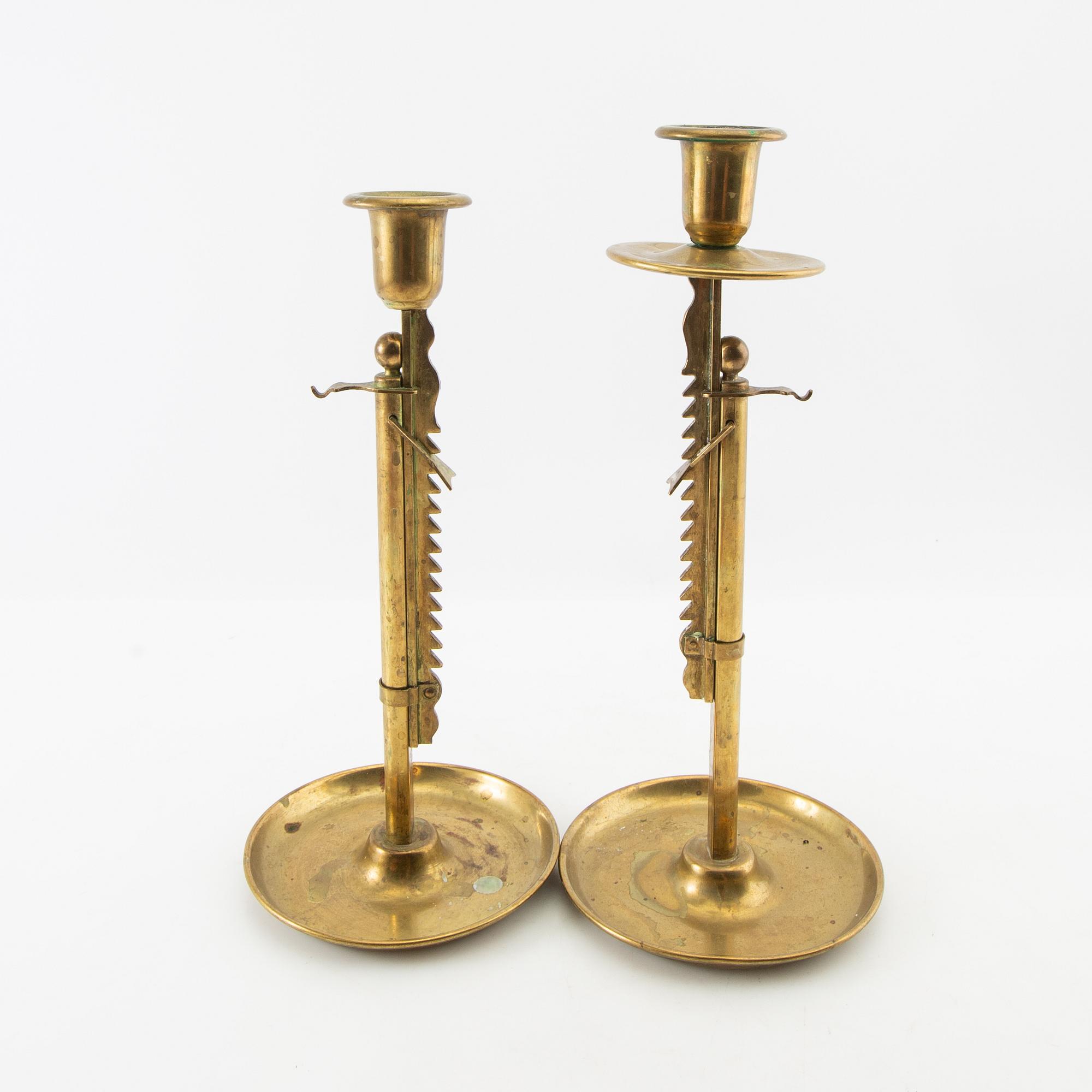 Candelabras, 2 pcs, first half of the 20th century.