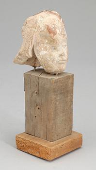 EVERT LINDFORS, skulptur, monogramsign.