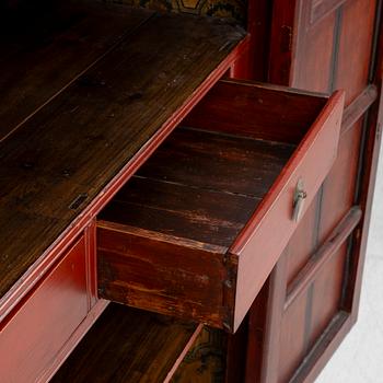 Skåp, Kina, 1900-talets andra hälft.