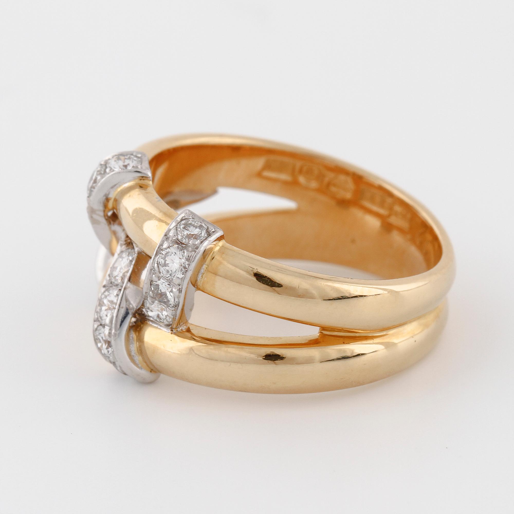 RING, med briljantslipade diamanter, totalt 0.66 ct, Engelbert, Stockholm, 1996.