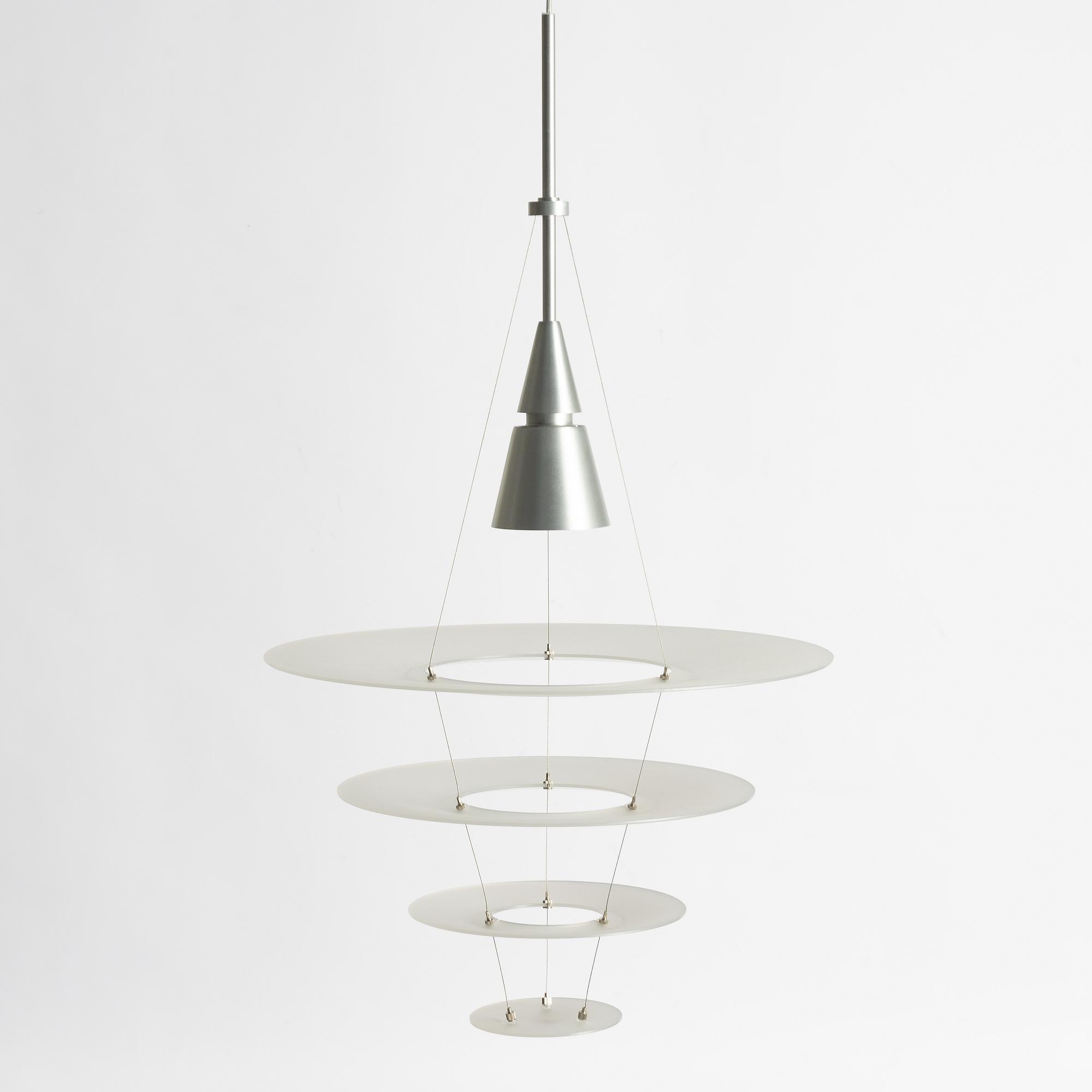 Shoichi Uchiyama, taklampa, "Enigma", Louis Poulsen, Danmark, sent 1900-tal.