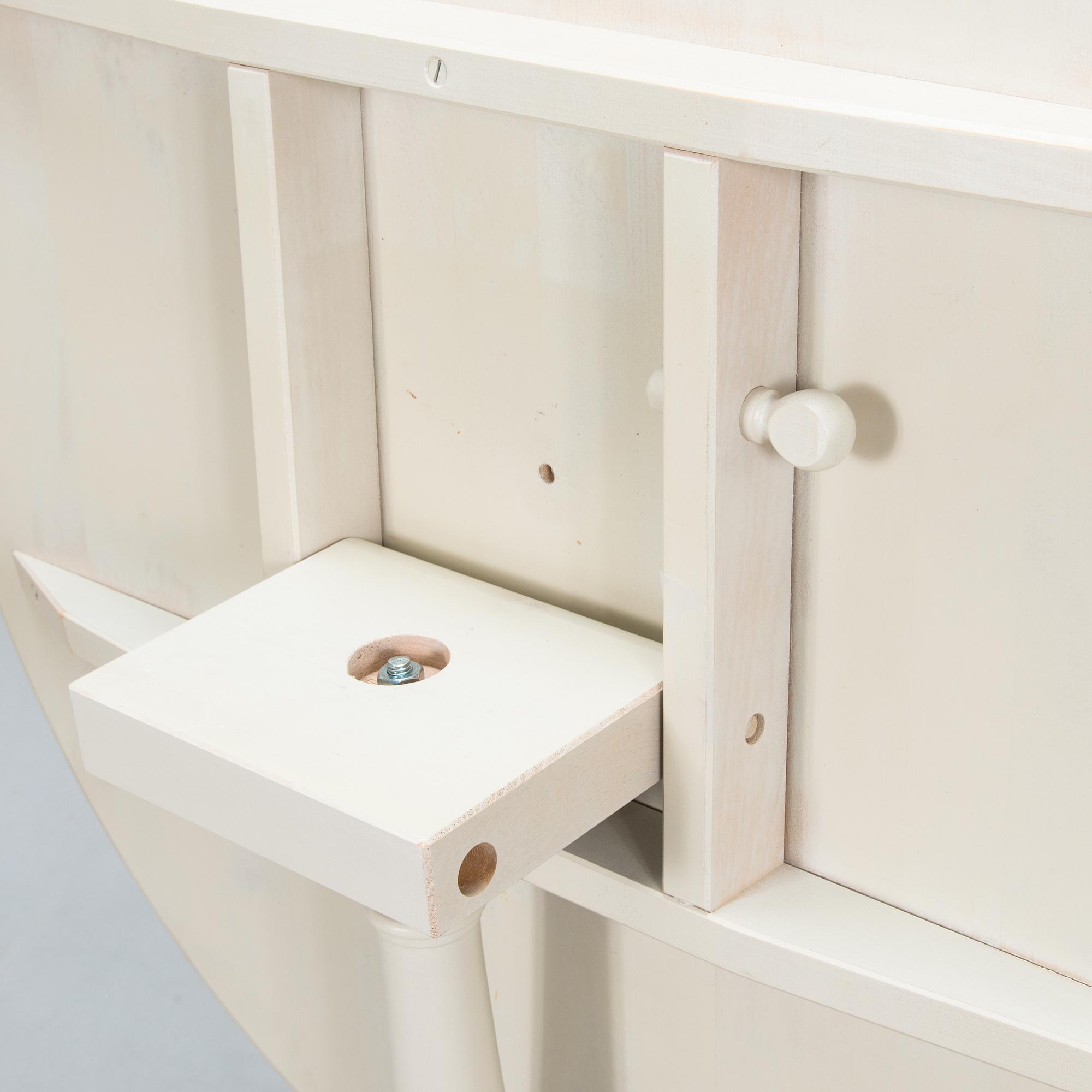 Fällbord, "Björnsholm", och stol, "Hallunda", IKEA, 1700-tals serien, 1990-tal.