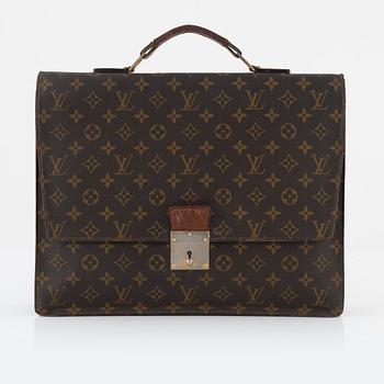 Louis Vuitton, briefcase, vintage.