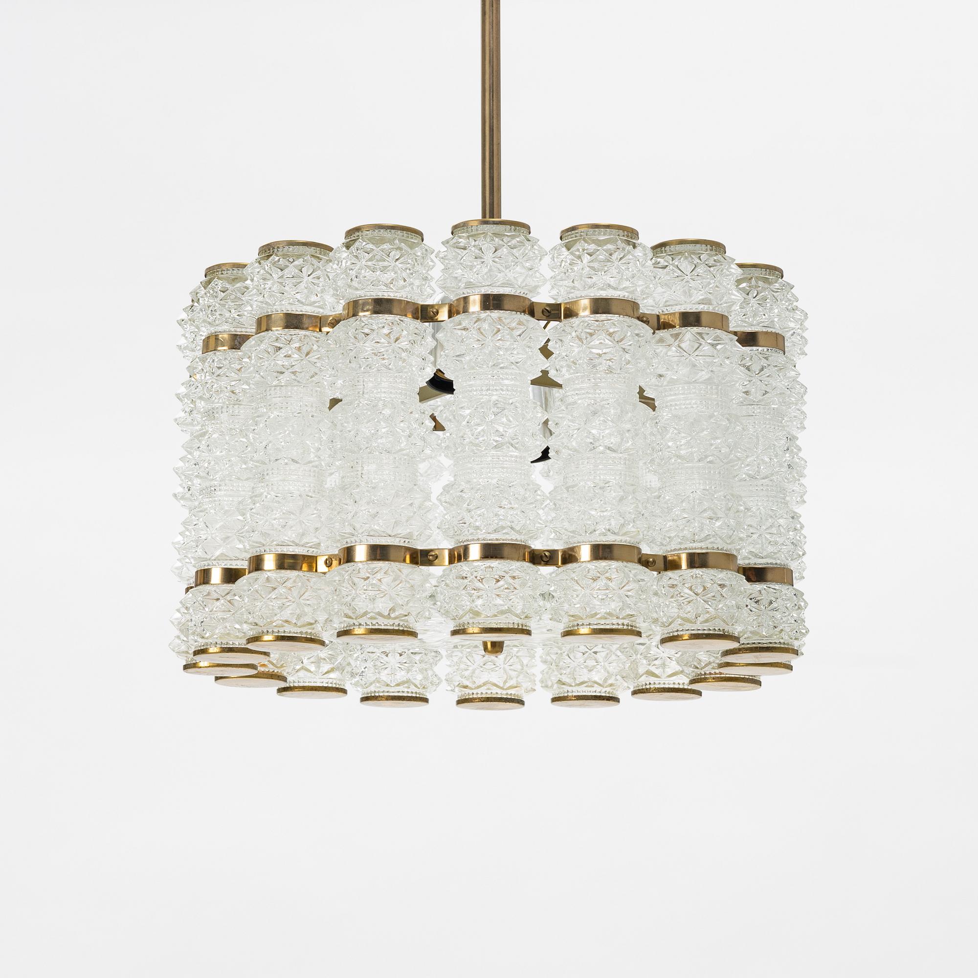 Taklampa, Tyringe konsthantverk, 1900-talets mitt.