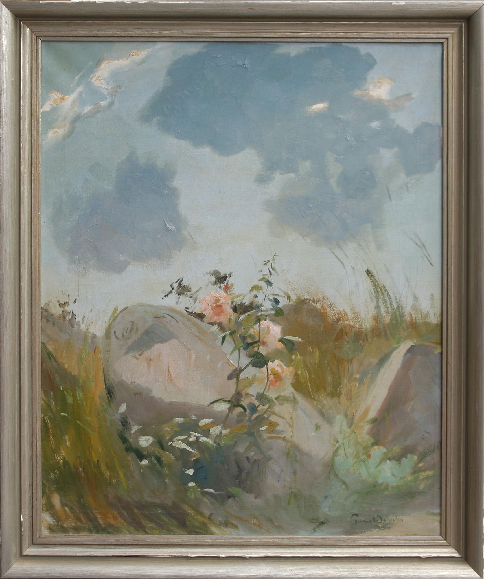 GUNNAR WALLENTIN, olja på duk, sign o dat 1936.