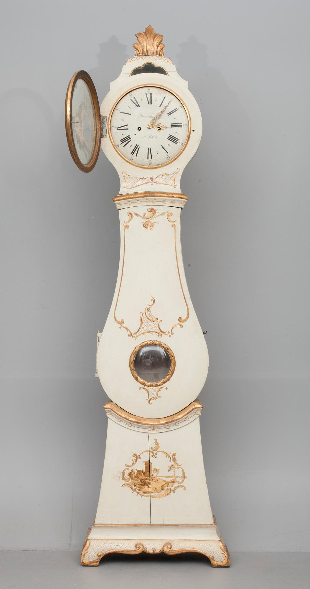 KAAPPIKELLO, rokokoo, Eric Nohrman, toimi 1763-1779, Norrköping, Ruotsi. 1700-luvun loppupuoli.