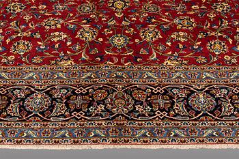 A so called Royal Kashan carpet, signed, c. 430 x 317 cm.