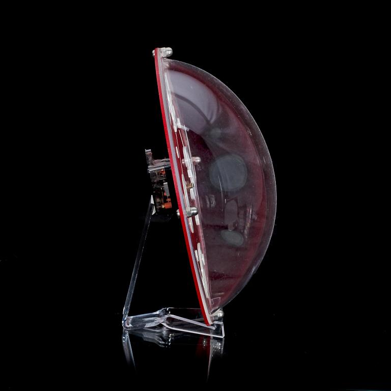 VÄGGUR, plexiglas, "Saturnus" design Ulf Velander.