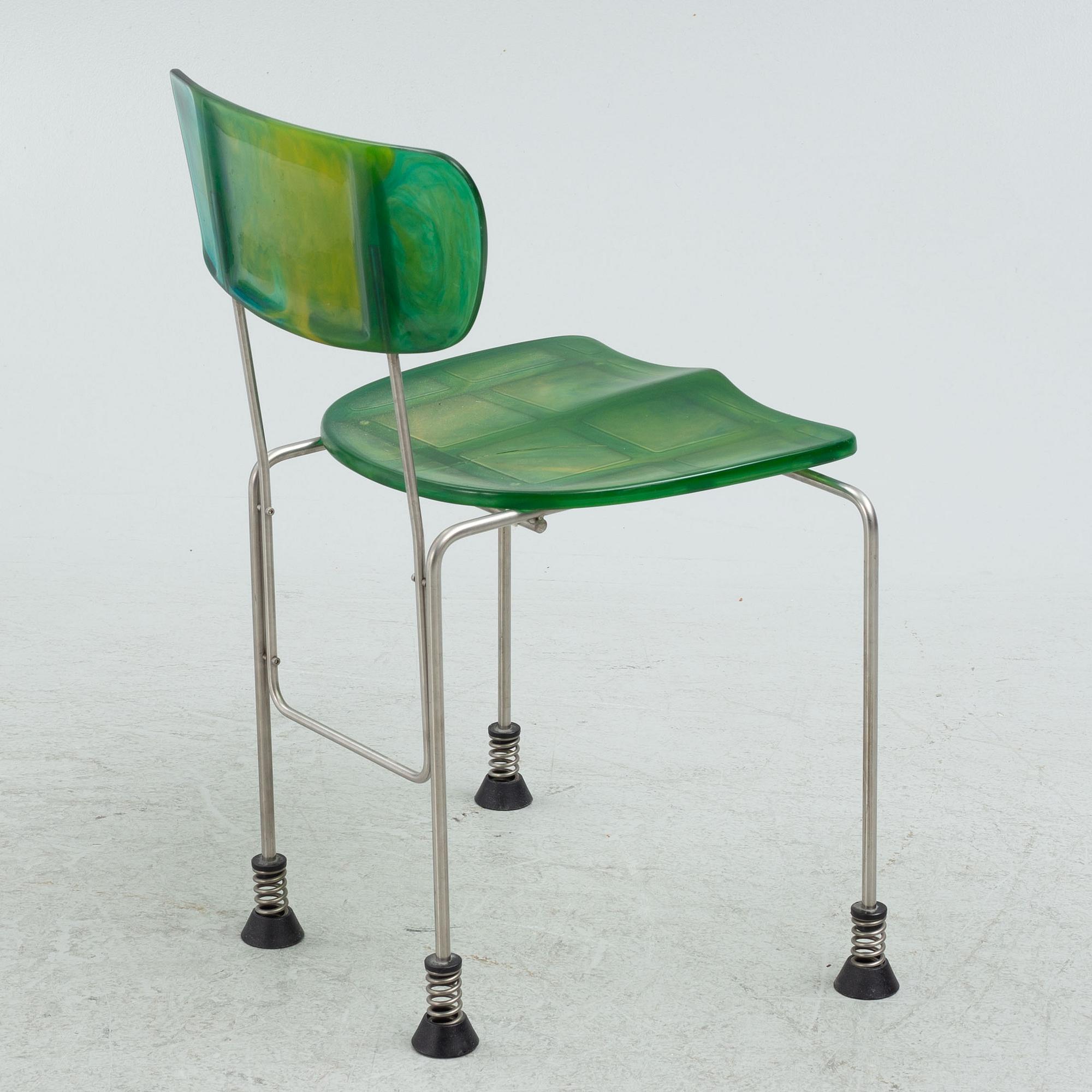 Gaetano Pesce, a "Broadway" chair model 543, Bernini, Italy, post 1993.