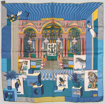 Hermès, huivi, "Grand Théâtre Nouveau".
