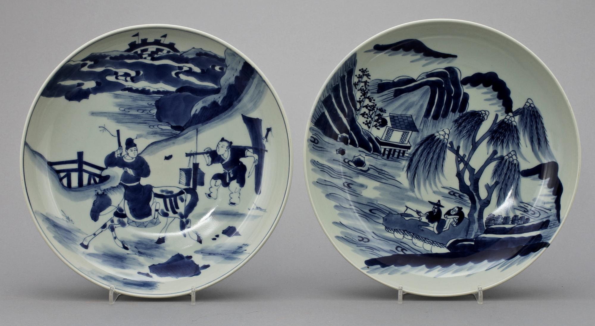 FAT, 8 st, porslin, Kina, 1900-tal.