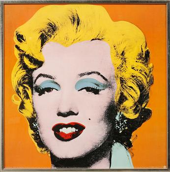 Andy Warhol · after, offset lithography / poster, 'Marilyn Monroe'.