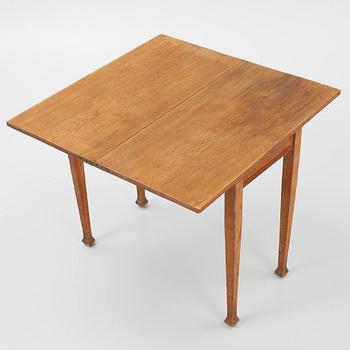 August Strindberg's games table, a Jugend oak games table, circa 1900.