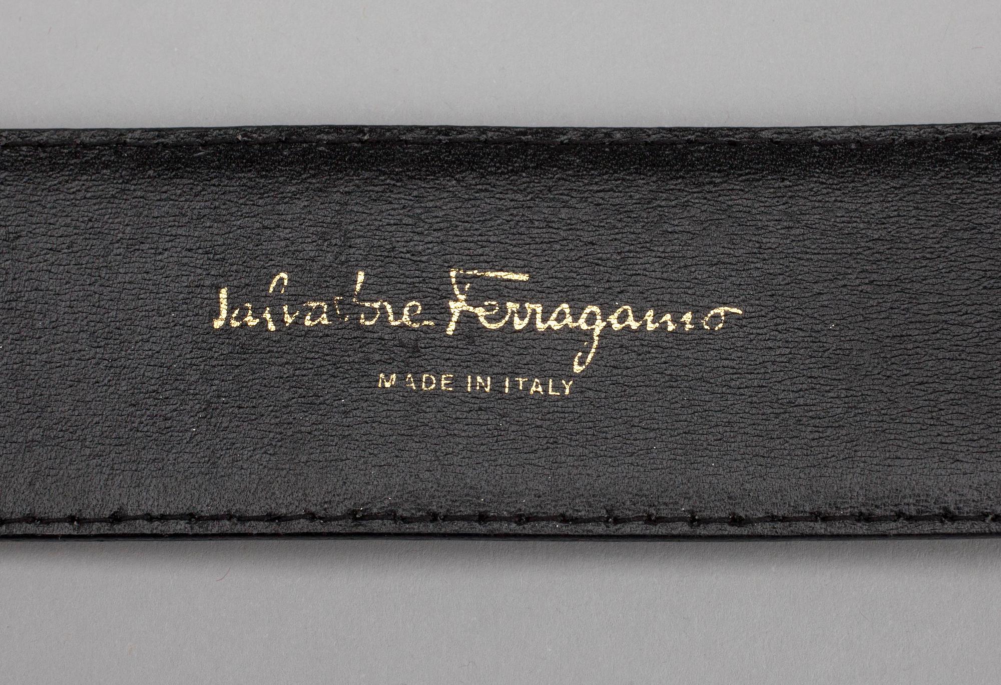 BÄLTE, Salvatore Ferragamo.