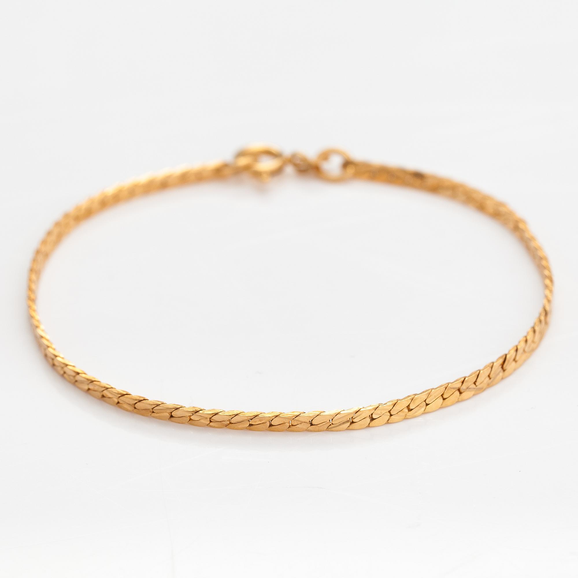 Rannekoru, 14K kultaa.