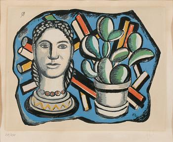 FERNAND LÉGER, color lithograph, signed and numbered 78/200.