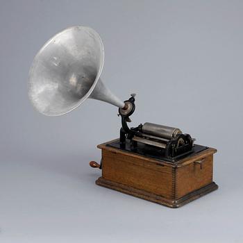 PHONOGRAPH, Edison Standard, sent 1800-tal.