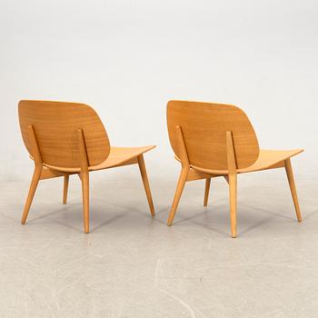 Jonas Lindvall, armchairs 1 pair "PAPA F-275" for Skandiform 21st century.